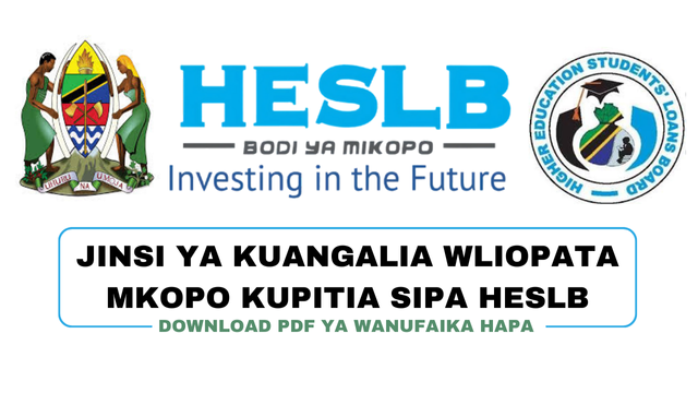 Majina ya waliopata mkopo HESLB 20242025