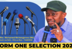 TAMISEMI Yatangaza Form One Selection 2025