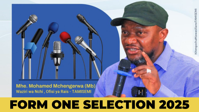 TAMISEMI Yatangaza Form One Selection 2025